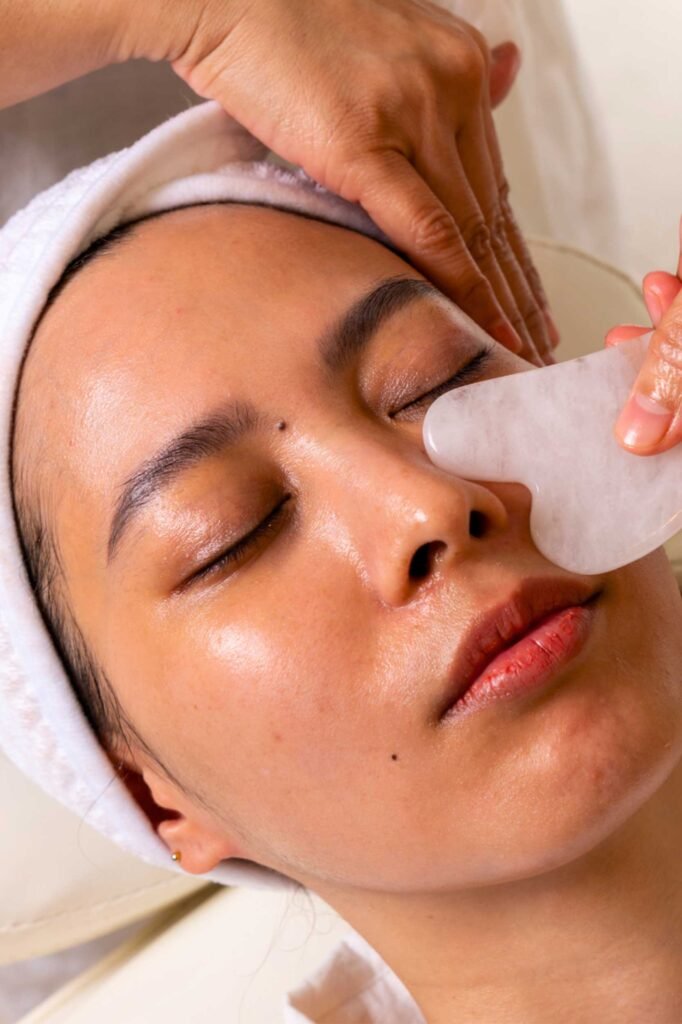 Gua Sha tools for your daily skincare ritual at Maison Ysaé